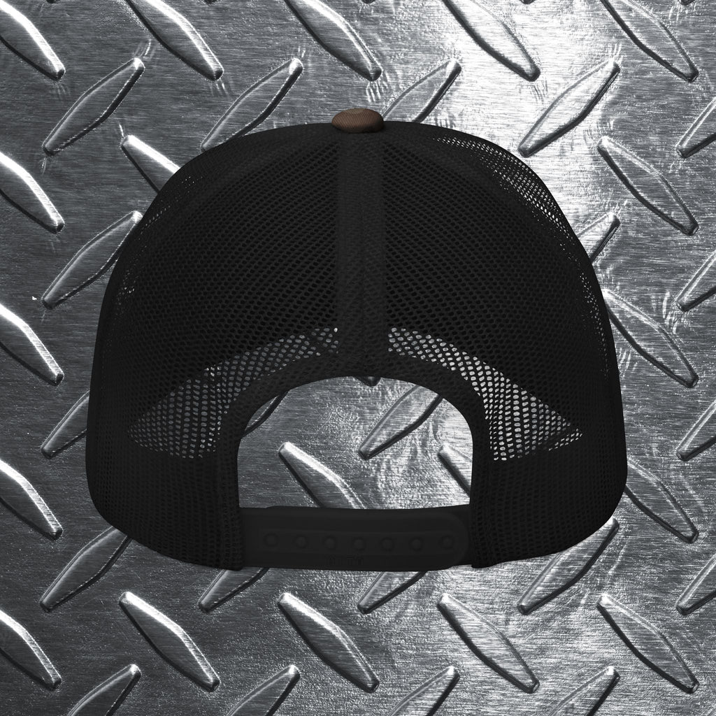 Camouflage Trucker Hat, Military Style Cap, Outdoor Adventure Gear, Stealth Mode: Shuli Network Edition