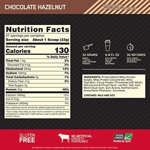 Optimum Nutrition Gold Standard 100% Protein Powder