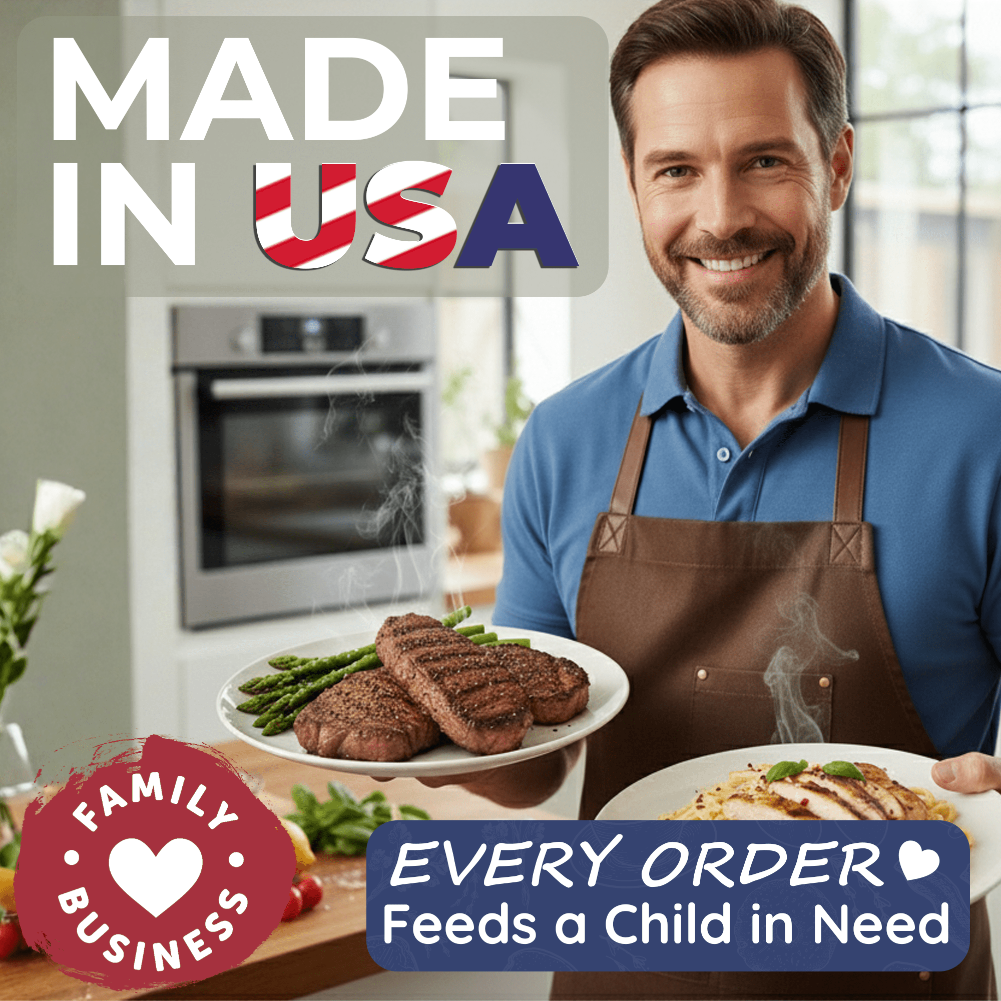 Keto Chophouse® Organic Steak Seasoning – Low Sodium Bold Flavor for Steak, Pork & Veggies